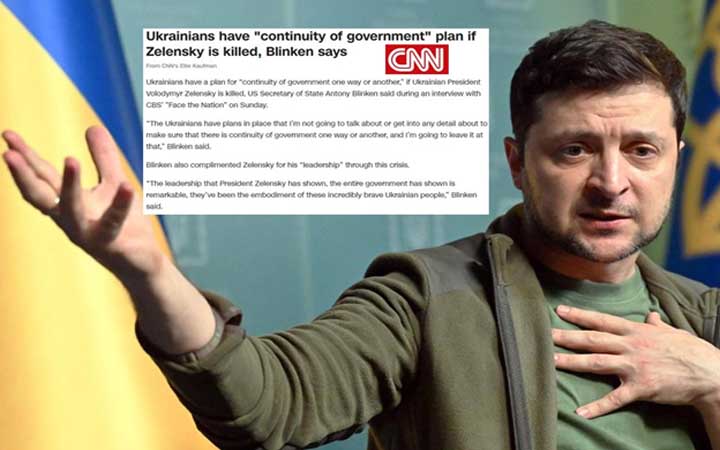 জেলেনস্কিকে হত্যা করা হলে কি করবে ইউক্রেন?